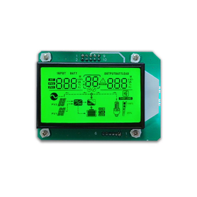 OEM & ODM Single-Color TN LCD Display Panel Factory Segment Code Screen Driver HT1621 ROHS Compliant 7-Segment Display LCM Type