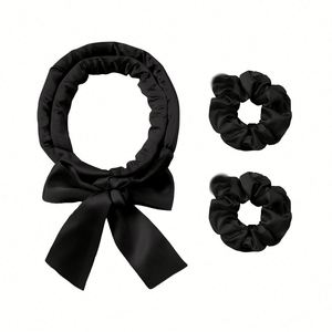 Rizadores sin calor para la noche, diadema con rodillo relleno, set para rizos sin frizz para mujer, varillas para el cabello para dormir - Product Image 1