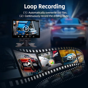 Moniteur de voiture tactile HD 7 pouces avec entrée <span class=keywords><strong>vidéo</strong></span> 2 canaux pour caméra de recul, lecteur MP5 et moniteur TFT LCD d'appui-tête pour vidéosurveillance - Product Image 4