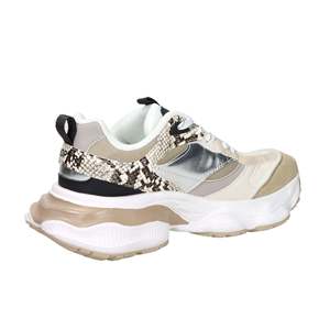 Sneakers Donna SASF251218 Beige, Scarpe Chunky alla Moda per Uso Casual - Product Image 5