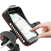 Neuheiten Schnellmontage-Lenker-Rückspiegel Handytasche Multifunktionaler Telefonhalter für Outdoor-Radfahren