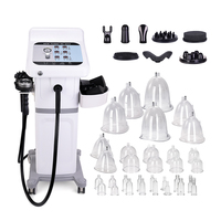 Appareil de massage vibrant G8 3-en-1 Max Turbo 8G : Thérapie par vide et chaleur pour amincissement / Ventouse de lifting des fesses