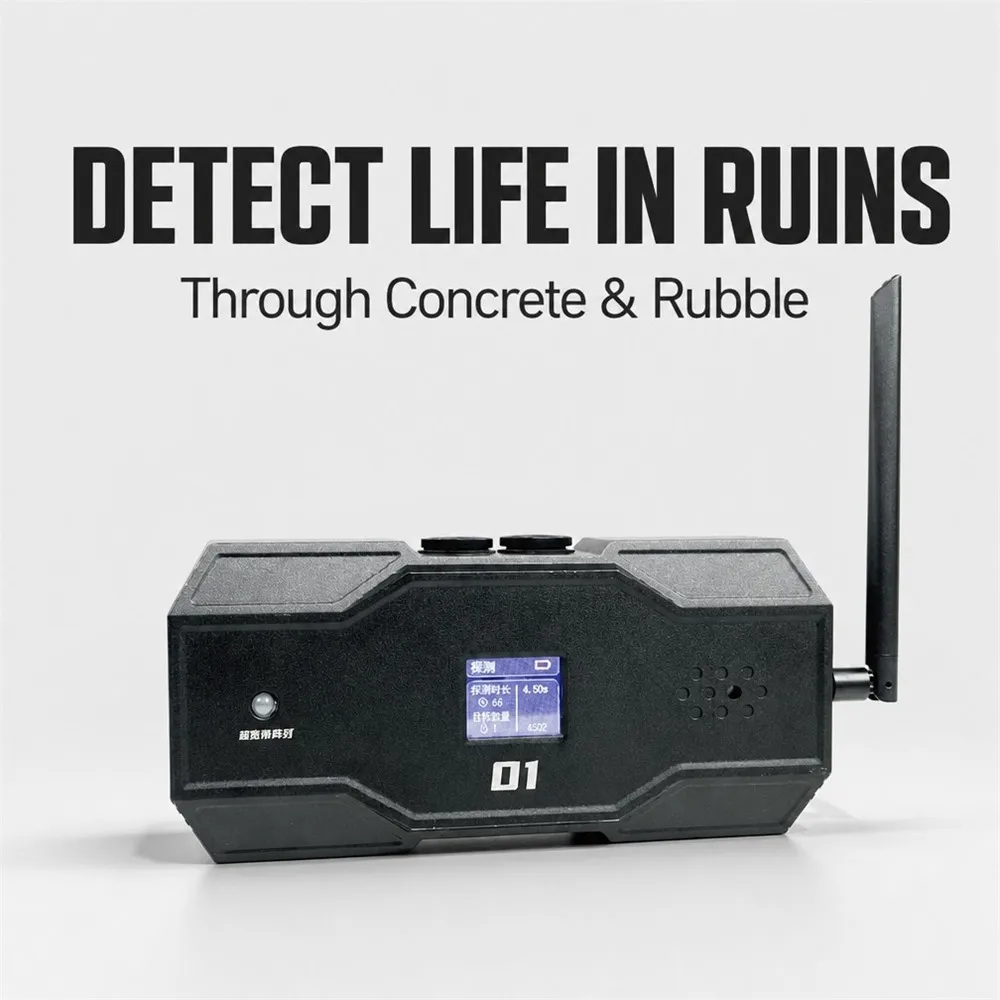 LSJ-ARD Array Radar Life Detector Multi-point 90 Deg 0.5m Wireless Alarm Earthquake Rescue System 1 Year IP65 High Accuracy 1% · image 5