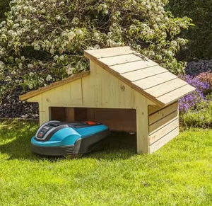 Cobertizo Moderno de <span class=keywords><strong>Madera</strong></span> para Autos, <span class=keywords><strong>Garaje</strong></span> con Diseño Impermeable y Resistente a la Lluvia, Jardinera Exterior - Product Image 1