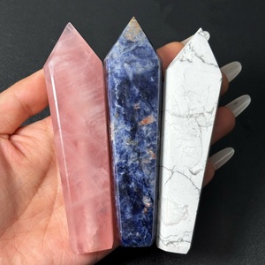 Varita de Cuarzo Transparente Pulido, Venta Caliente, Hace que la Persona se Ría, Varita Espiritual, Torre de Piedra Natural, Artesanía de Cristal para un Regalo Perfecto - Product Image 3