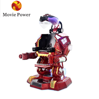 Équipement de jeu pour enfants : manège robotique de luxe au design original pour parcs d'attractions et parcs à thème
