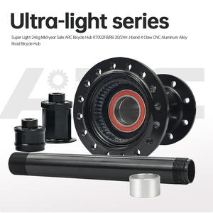 Trung Tâm Xe Đạp Đường Trường RT002F/RB, Phanh 186G V Phía Trước 60G Phía Sau, Lỗ 20 "24", Siêu Nhẹ, Màu Đen - Product Image 6