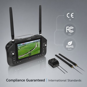 สถานีควบคุมภาคพื้นดินแบบพกพา SIYI UniRC 7 & 7 <span class=keywords><strong>Pro</strong></span> 2.4GHz 5.8GHz หน้าจอสัมผัส 7 นิ้ว ความละเอียด 4K สำหรับโดรนพ่นยา - Product Image 6