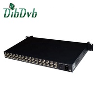 16 DVB-S2 de syntoniseur avec fonction de clé BISS au récepteur satellite de passerelle IP pour les environnements de diffusion de télévision par câble