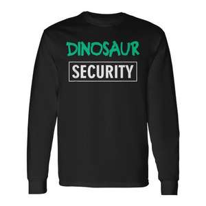 Camiseta de manga larga con diseño de dinosaurio, disfraz de Halloween para padres, papás y mamás - Product Image 1