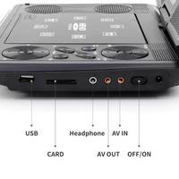 Reproductor Portátil KCR de 9 Pulgadas de Alta Calidad y Ampliamente Reconocido, Resolución 720P, PAL/NTSC Automático, Incluye Pantalla -R/-RW/CD/MP3