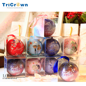El <span class=keywords><strong>matrimonio</strong></span> personalidad bola estrella tema elf bola boda <span class=keywords><strong>de</strong></span> lata pequeña azúcar caja - Product Image 1