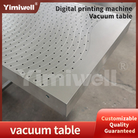 Table à vide à rainures creuses pour impression numérique, tampon anti-déformation pour papier de transfert par sublimation