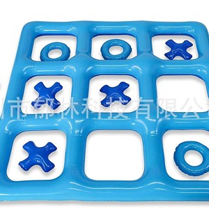 Plateau de jeu gonflable à neuf grilles en PVC pour jeux aquatiques en plein air, idéal pour les hôtels et complexes hôteliers - Product Image 5