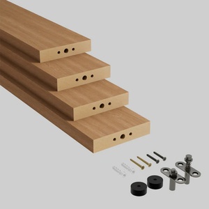 Modern Decorative Room Divider Vertical Slat Wall <strong>Partition</strong> for Restaurant Interior Design and Cafe Open <strong>Plan</strong> Space Planning - Product Image 6