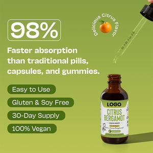 Экстракт цитрусового бергамота от производителя в каплях для снижения уровня холестерина при высоком уровне холестерина - Product Image 2