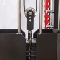 Machine Smith tout-en-un pour usage domestique, cage de musculation complète, rack multifonction en acier Q235, crossover à câbles