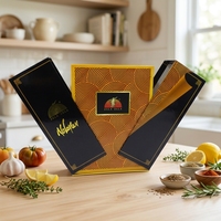 Boîte cadeau rigide rectangulaire en carton gris avec logo personnalisé en relief, emballage haut de gamme biodégradable et recyclé, OEM ODM