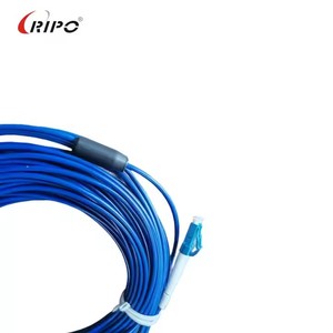 Cable para exteriores de grado industrial, cable de conexión de fibra de modo único dúplex antiroedores blindado/puente LC/SC/FC/ST, conectores de cobre - Product Image 6