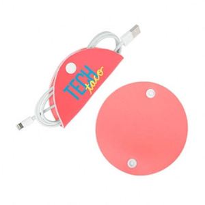 Enrouleur de câbles pour écouteurs, organisez les fils de manière soignée, logo personnalisé inclus - Product Image 2