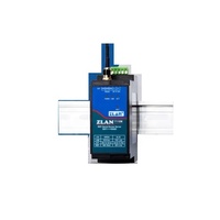 ZLAN7110M 1端口DIN导轨式WiFi串口服务器RS485转WiFi转换器Modbus MQTT IoT网关，用于工业数据采集