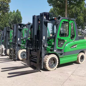 उच्च गुणवत्ता 1 टन 2 टन 3 टन इलेक्ट्रिक फोकलिफ्ट उठाने की ऊंचाई 3 मीटर-7 मीटर लिथियम बैटरी ठोस टायर गोदाम इनडोर फोर्कलिफ्ट - Product Image 6