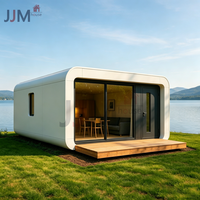 JJM Módulo de Oficina y Vivienda al Aire Libre, Cabaña Tipo Apple, Diseño Modular Personalizado, Casa Prefabricada