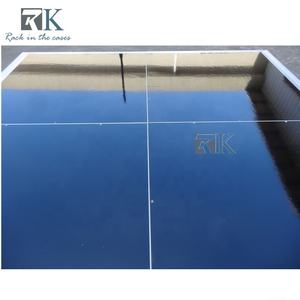 Piste de danse de haute qualité avec plate-forme noire et bords en aluminium - Product Image 4