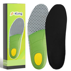 カスタムプリントロゴ入りEVA足底筋膜炎矯正インソール、柔らかく通気性のある扁平足用インソール（靴用） - Product Image 1