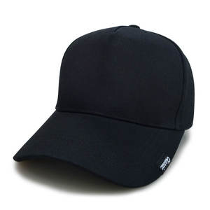 Gorras Minimalistas Vintage Negras y Beige, MOQ Bajo, OEM, ODM, Logotipo de Marca Personalizado, Visera Curva, Estructurada, 5 Paneles, Unisex - Product Image 6