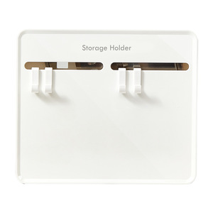 Storage Holder <b>Plastic</b> Wall Mounted Knife Rack <b>Kitchen</b> Knife Organizer Adhesive Backed - Product Image 1