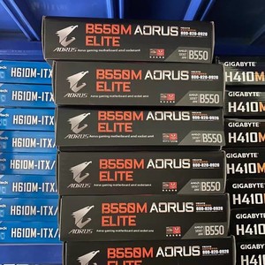 เมนบอร์ด B550M AORUS ELITE Little Sculpture DDR4 รองรับการ์ดจอแบบดูอัลแชนแนล รองรับโปรเซสเซอร์ R5 5600/R7 <span class=keywords><strong>5700X</strong></span> สำหรับเดสก์ท็อปรุ่นใหม่ - Product Image 1