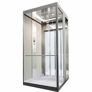 Elevador de Casa certificado <span class=keywords><strong>Ascensor</strong></span> compacto seguro para cocina de Villa Diseño personalizable al aire libre - Product Image 5