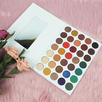 Racees02 — Palette d'ombres à paupières pour cosmétiques, maquillage, 35 couleurs, paillettes mates, OEM/ ODM
