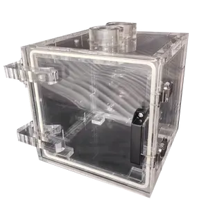 Customized Lab Clear Acrylic Pressure Testing Chamber Acrylic Vacuum Chamber for Degassing