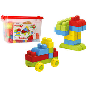 Coffret de construction de train 123 pièces - Product Image 1