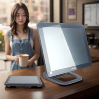 Usine en gros 15 pouces Android POS Terminal tout-en-un moniteur de caisse enregistreuse de bureau pour caissier Machine