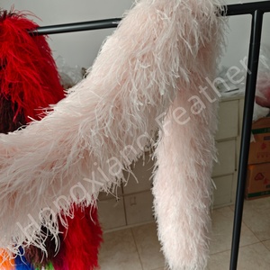 Boa de Plumas de Avestruz al por Mayor, Boa de Plumas de Avestruz Más Vendida para <span class=keywords><strong>Alta</strong></span> <span class=keywords><strong>Costura</strong></span> y Vestidos de Moda Hechos a Mano - Product Image 4