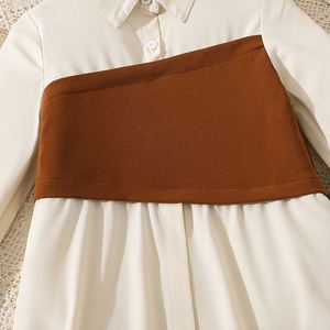 Ensemble <span class=keywords><strong>Fille</strong></span> Automne Décontracté Imprimé Col Revers Manches Longues Assortiment de Couleurs Chemise <span class=keywords><strong>Veste</strong></span> et Pantalon Large Deux Pièces 8-12 <span class=keywords><strong>Ans</strong></span> - Product Image 4