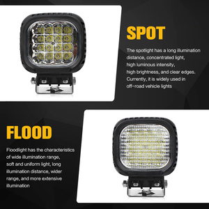 Valesun-Lampe LED de travail 48w pour véhicule tout-terrain, 4x4, 12V 24V - Product Image 5