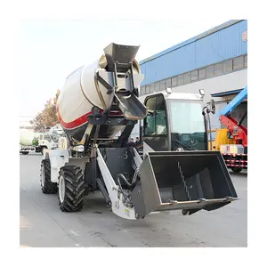 New Mobile 3m3 Self Loading Concrete Mixer Truck Price Mezcladora De Cemento Carmix
