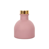 50ml 100ml en stock bouteille en verre de diffuseur de roseau de voiture rose mat blanc jaune
