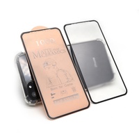 Protector de Pantalla de Vidrio Templado Plegable Irrompible con Pegamento Completo 360 para Samsung A05 A15 A25 A35 A55 para Xiaomi Redmi Note 12 11