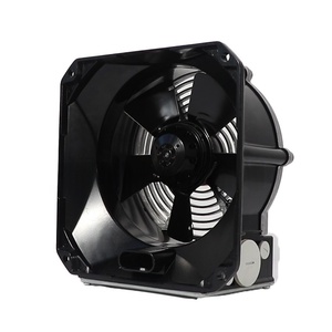 Ventilador axial de CA de 250 mm ebm-papst W2D250-EA26-21 para ventilación industrial y refrigeración en aplicaciones de HVAC y condensadores. - Product Image 1