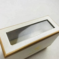 Boîtes rigides d'emballage pour bijoux de mariage élégantes, en matériaux recyclés, finition mate, personnalisées en gros
