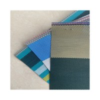 Coussins de jardin en pvc, 1 pièce, tissu imprimé, étui à crayons transparent