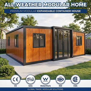 Ready Made Prefabricated 40Ft 20Ft Expandable Container <strong>House</strong> 2 3 4 Bedroom <strong>Prefab</strong> for Sale Mobile Home - Product Image 1