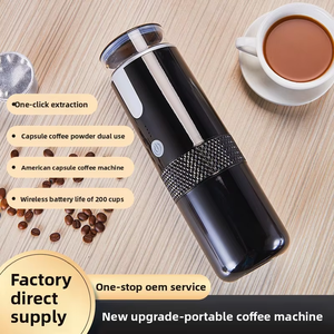 Mini machine à café à capsules électrique portable de poche, réservoir d'eau de 170 ml, matériau PP+ABS, utilisation en extérieur, en voiture, à la maison, machine à expresso - Product Image 6