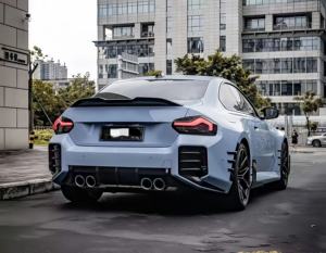 Bestseller 2023 - Haaienvin voor auto, geschikt voor BMW <span class=keywords><strong>2</strong></span>-serie M2 G87, droog carbon fiber - Product Image 3