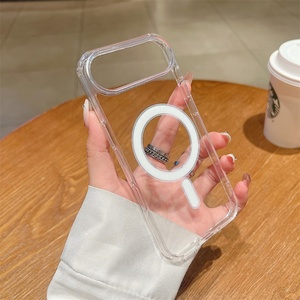 Transparent Acrylic Phone case With <b>Box</b> for <b>iPhone</b> 17 16 15 Pro Clear Magnetic Phone Cover for <b>iPhone</b> 17 Pro Max 17 Air - Product Image 3